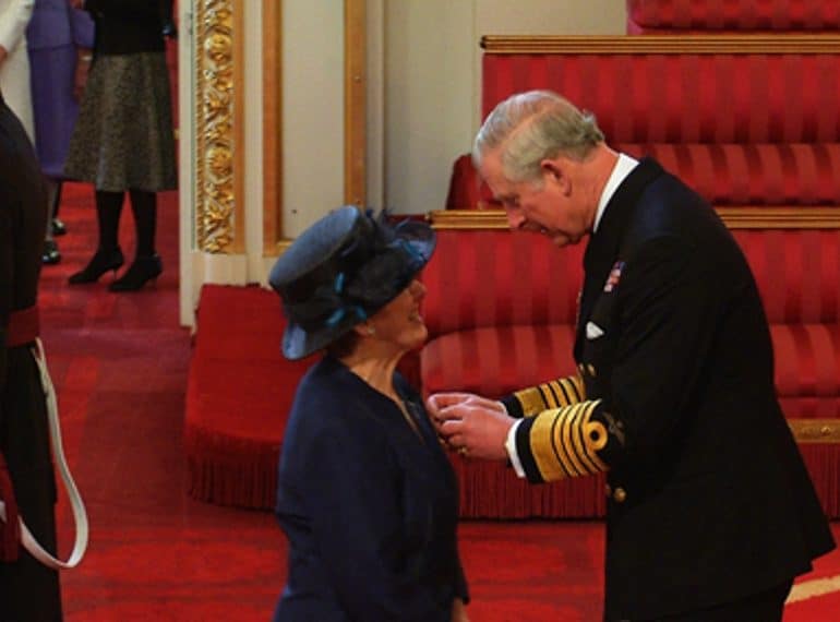 MBE for one of QE’s most loyal friends