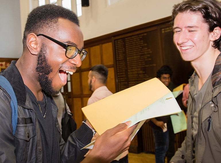 “Stellar” performance: QE boys produce top results amid major changes to A-levels nationally