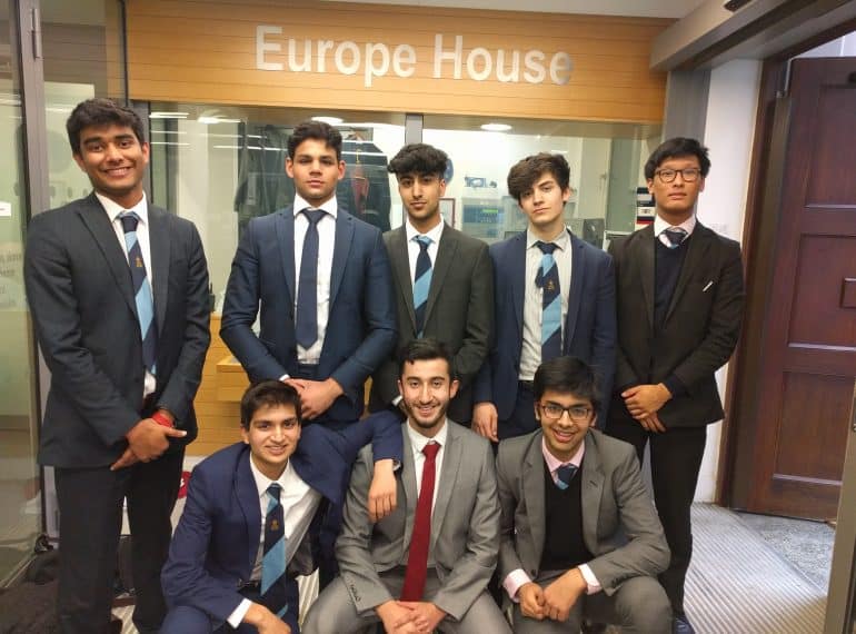National finalists in European debating competition