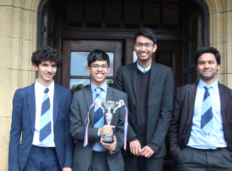 Explosive success in national Mathematics competition