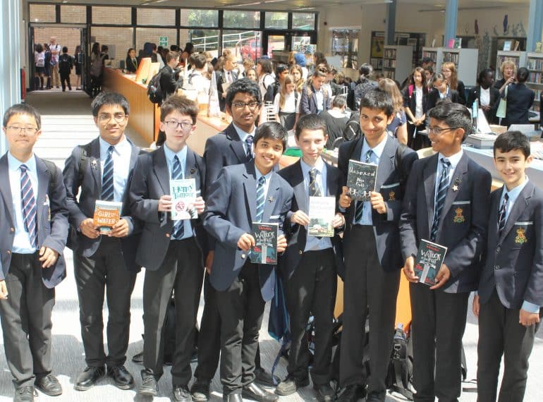 The book you must be looking for… QE boys’ literary reviews win awards at Barnet schools reading festival