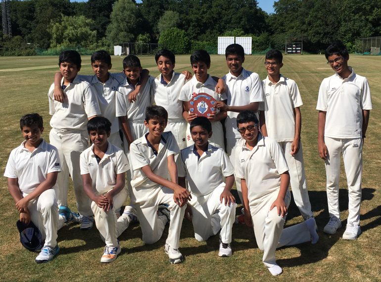 Road to glory: QE’s youngest cricketers crown an excellent season with victory in the county cup final