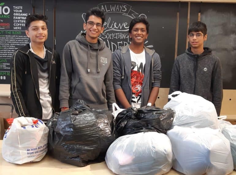 Spirit of service: sixth-formers determined to help the homeless