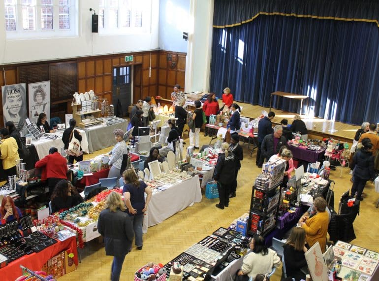 Friends’ first Christmas Fayre draws the crowds
