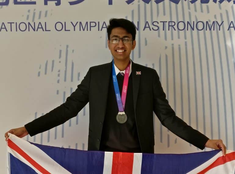 Niam’s cosmic adventure: sixth-former’s medal-winning performance in China as part of UK team in international Olympiad