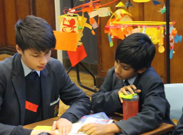 “It was the best!”: Year 8 have fun at Maths Circus, helped out by sixth-formers