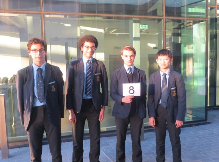 Sweet success: perfect score in Dessert round helps QE team secure top points total in Maths Feast