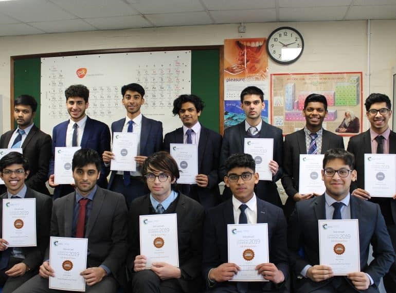 QE’s top chemists strike gold and silver in Olympiad