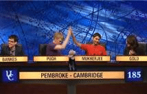 Pipped at the post in University Challenge final