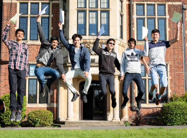 Even better than last year! School record extended as almost four out of every five GCSEs taken at QE are awarded top grade