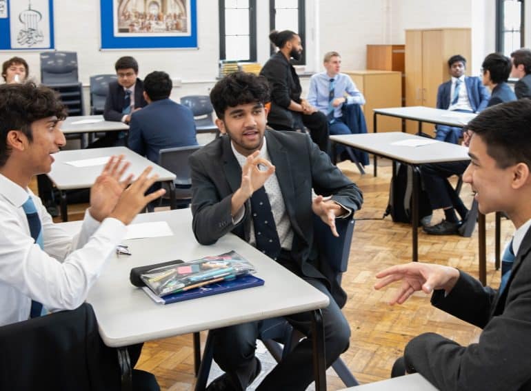 Scholars and citizens: workshops prepare sixth-formers for their place in the wider world