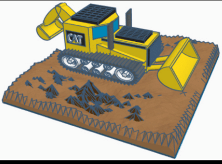 Keon wins international competition with out-of-this-world bulldozer design