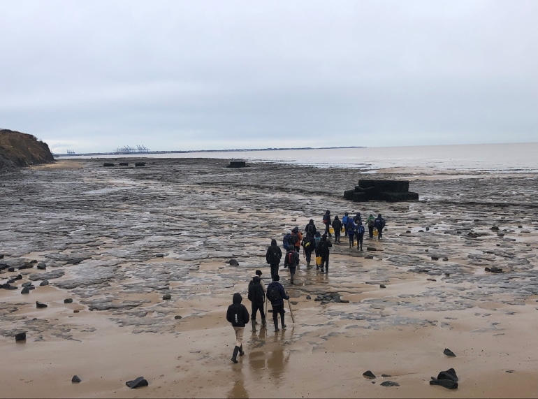 Going, going, gone: geographers see for themselves the effects of rapid coastal erosion