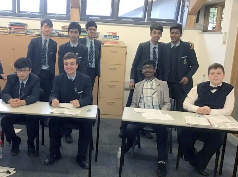 QE defence team acquit themselves well to win heat of national mock trial competition