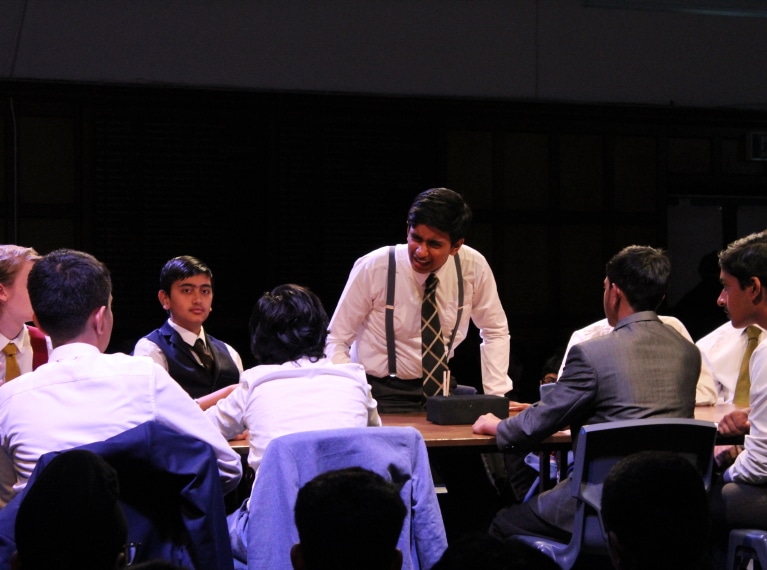 QE’s actors feel the heat in a dramatic triumph – and with great American accents, too!