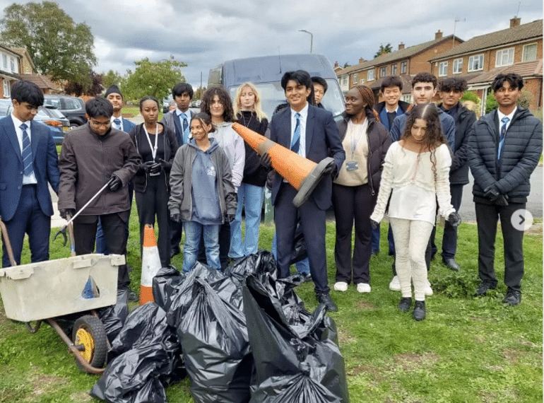 Bin there, done that: sixth-formers at Barnet’s QE schools team up to combat the scourge of plastic waste
