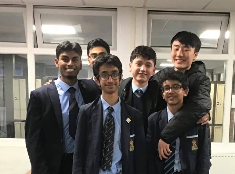 National finalists in prestigious chess competition, boosted by strong team ethos