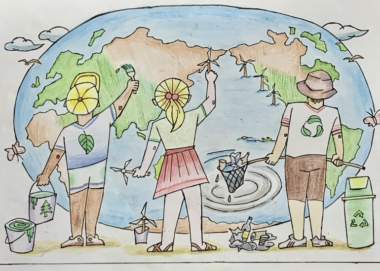Pupil’s plea for a greener world impresses judges in Imperial art competition